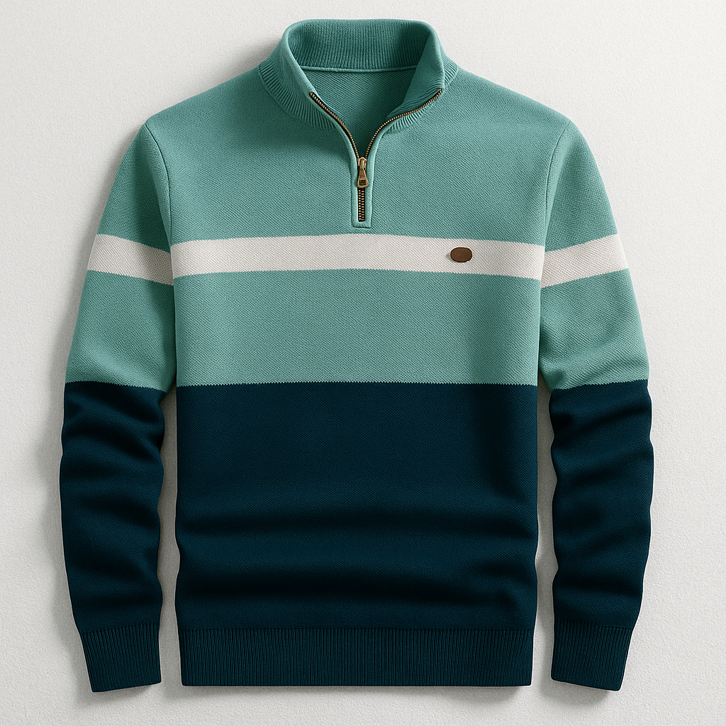 Half-Zip Pullover Herren | Schlank Geschnitten & Warm 2