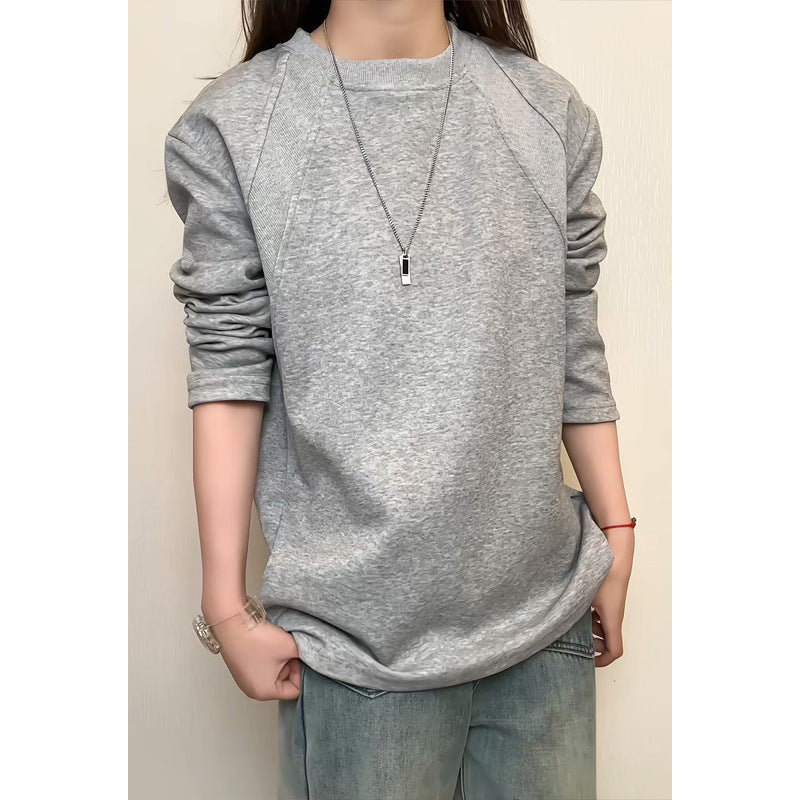 Herren Sweatshirt Raglan Schnitt weicher Stoff mit Bewegungsfreiheit