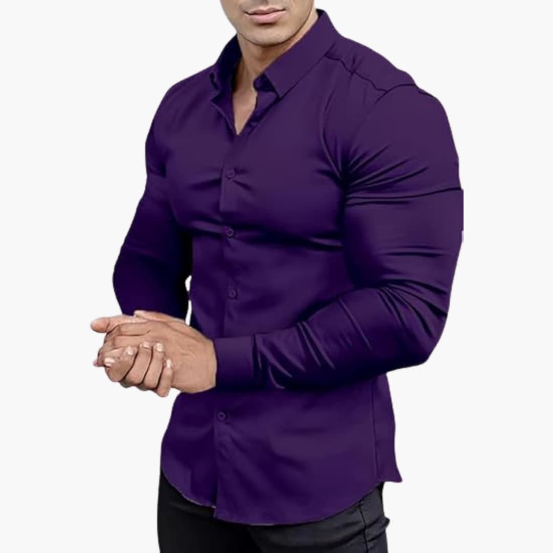 Herren Langarmhemd | Slim Fit 10