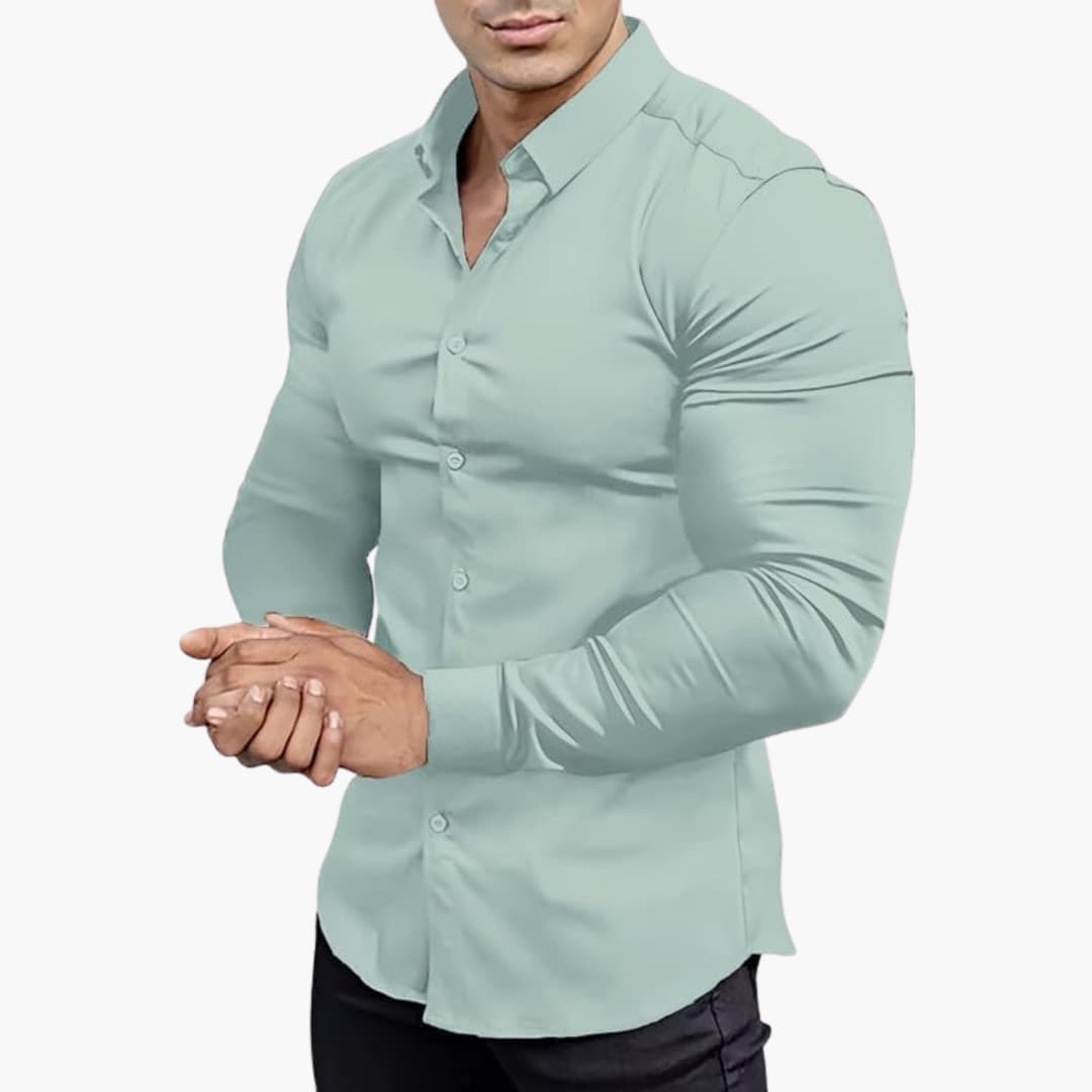 Herren Langarmhemd | Slim Fit 11