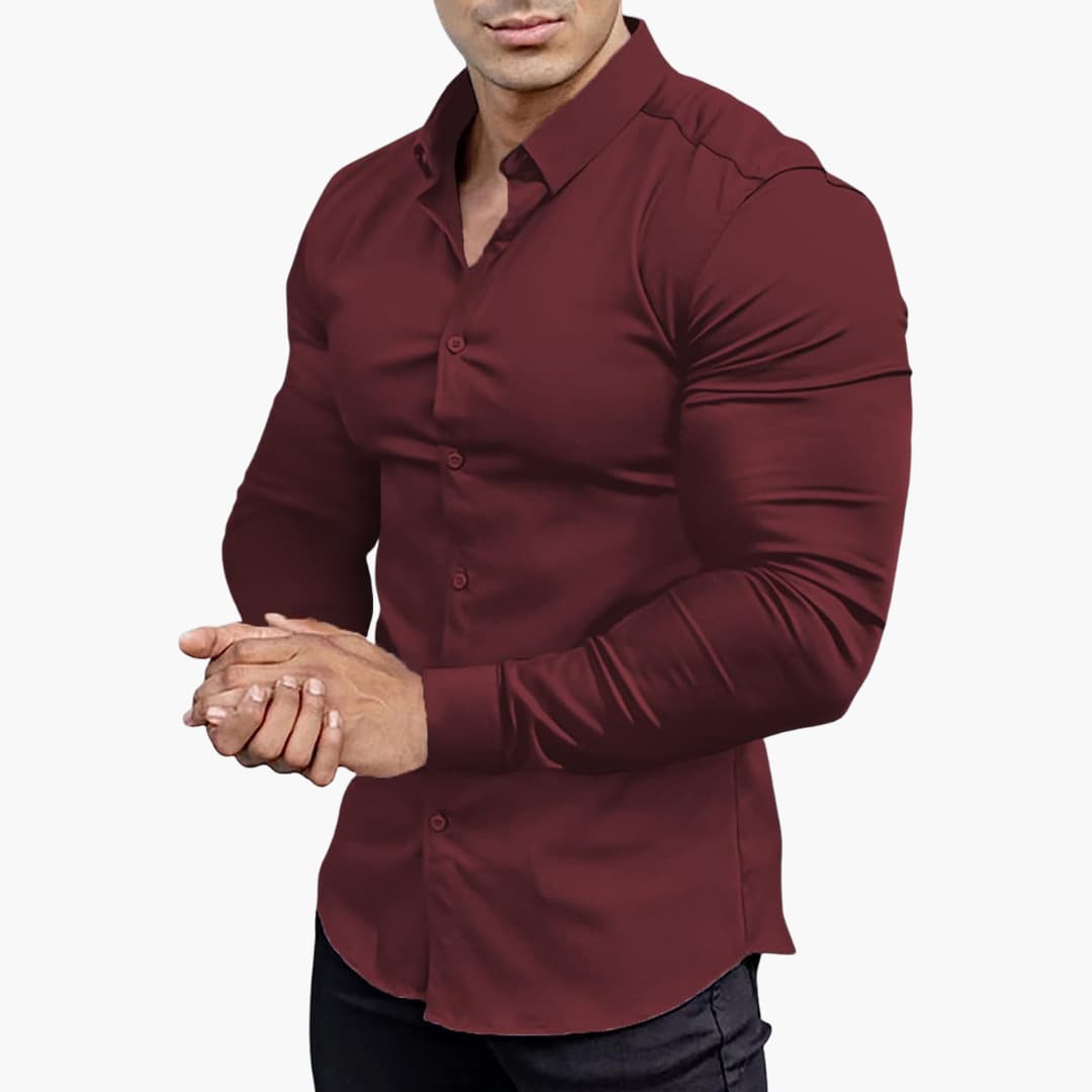 Herren Langarmhemd | Slim Fit 5