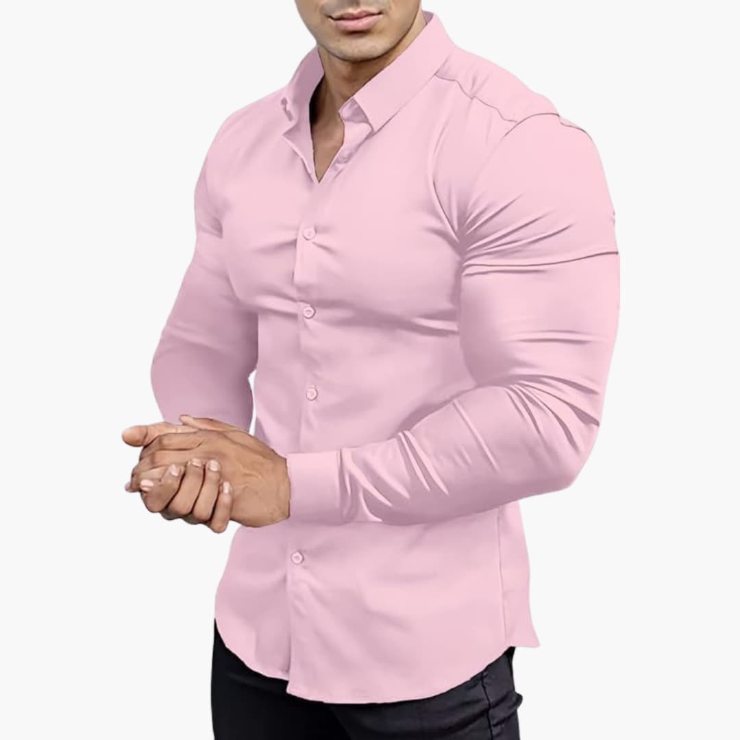 Herren Langarmhemd | Slim Fit 9
