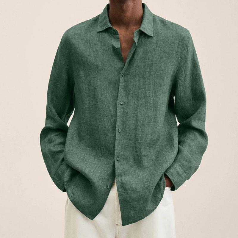 Herren Leinenhemd: Elegantes & bequemes Design 13