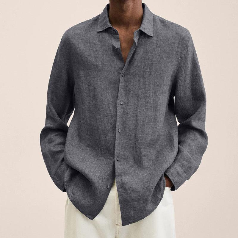 Herren Leinenhemd: Elegantes & bequemes Design 3