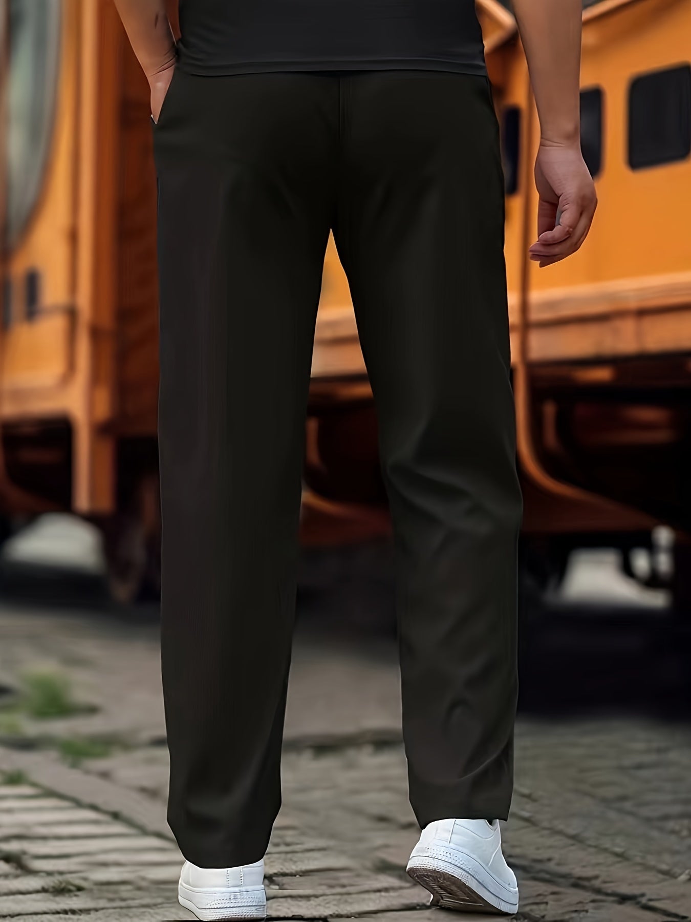 Herren Sporthose mit Kordelzug and Taschen 8