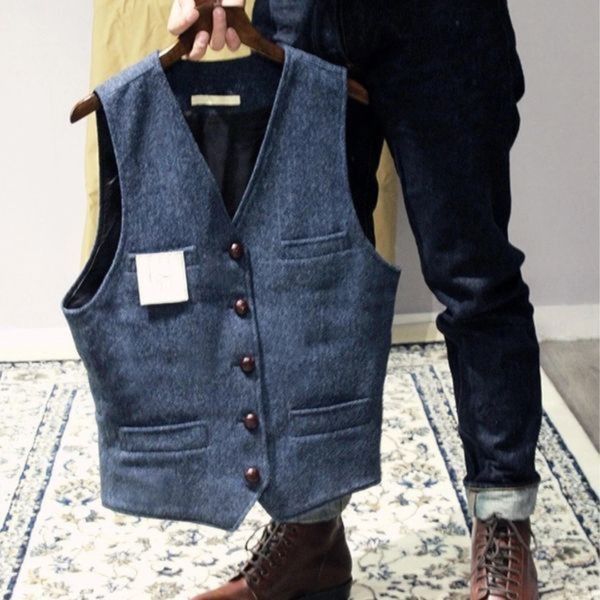 Herren Vintage Weste | Ärmellos 2