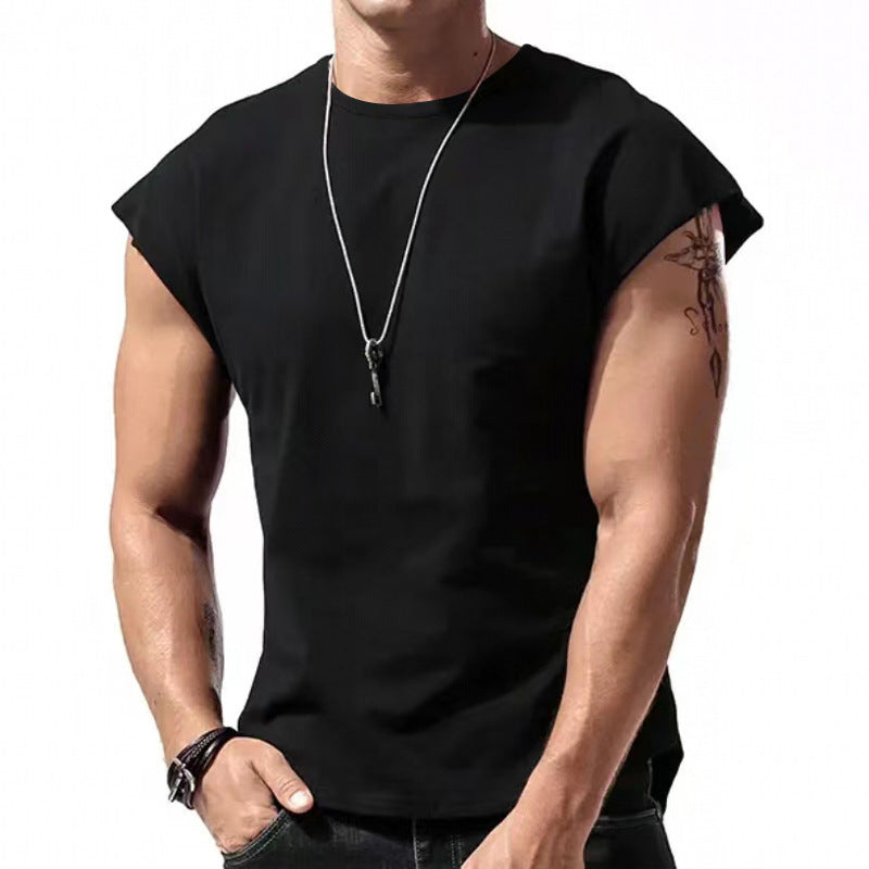 Herren ärmelloses T-Shirt mit moderner Schnittführung Echoarchiv 0
