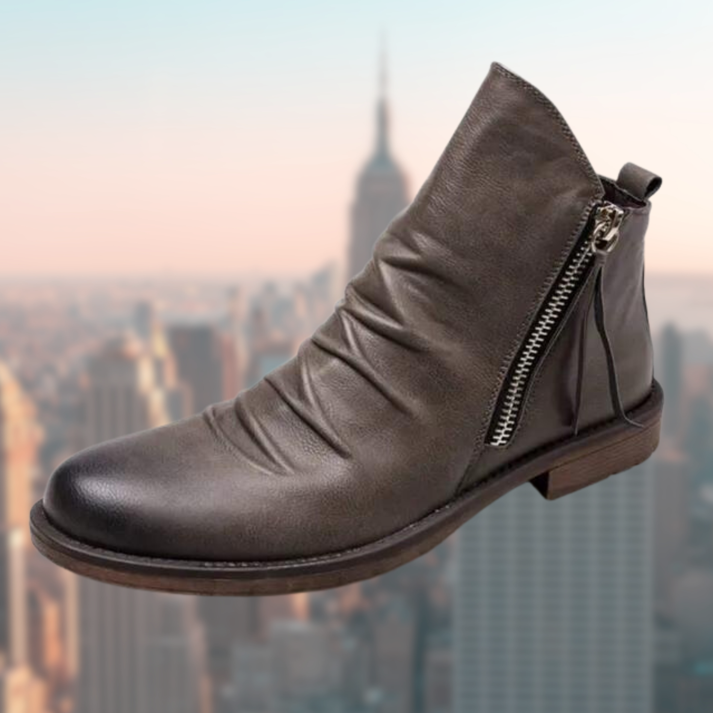 Hochwertige Lederstiefel mit rutschfester Sohle 6