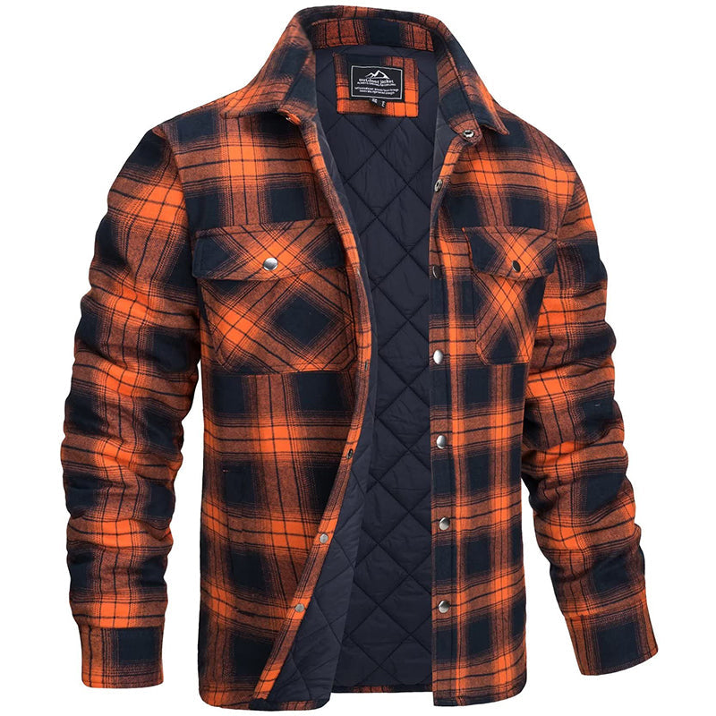 Holzfäller Jacke Herren | Warm gefüttert für kalte Tage