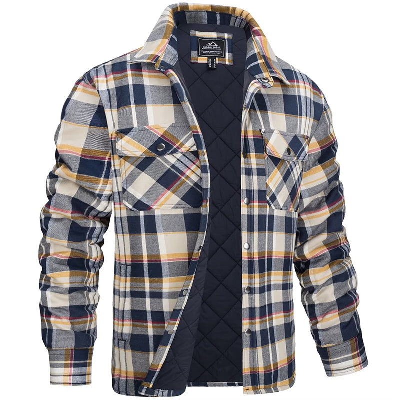Holzfäller Jacke Herren | Warm gefüttert für kalte Tage