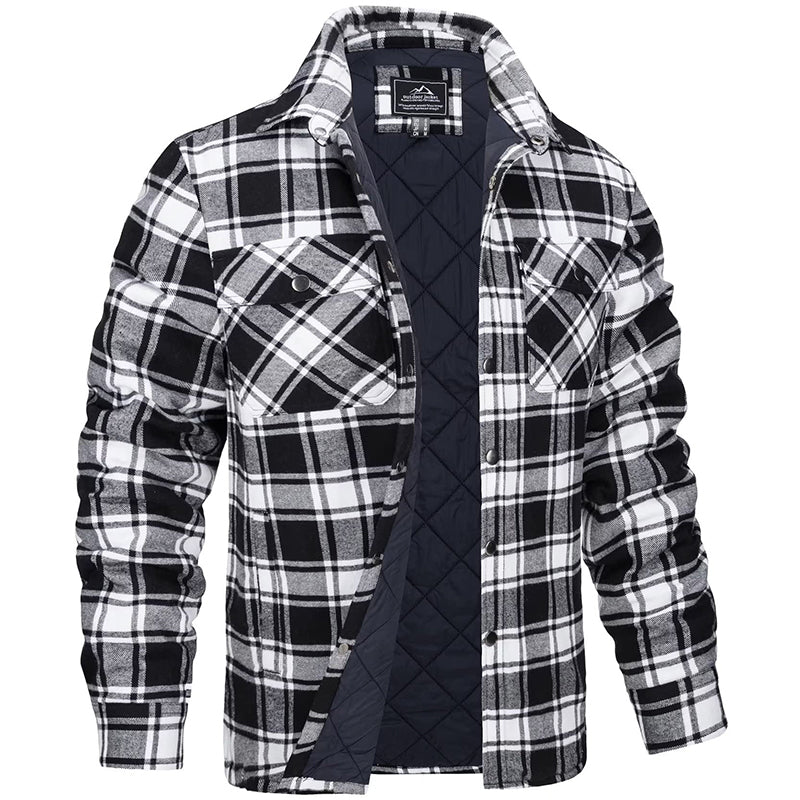 Holzfäller Jacke Herren | Warm gefüttert für kalte Tage