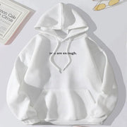 Women's hoodie | print with saying