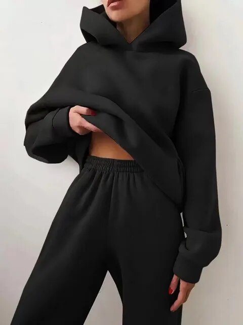 Hoodie-Set Damen | Kuschelig & Bequem
