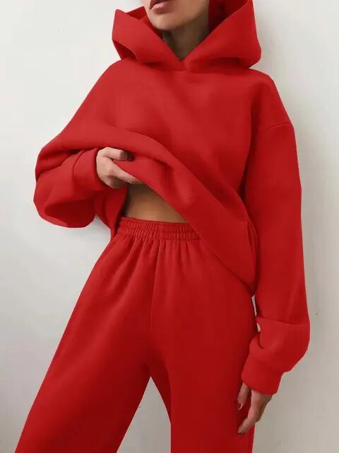 Hoodie-Set Damen | Kuschelig & Bequem