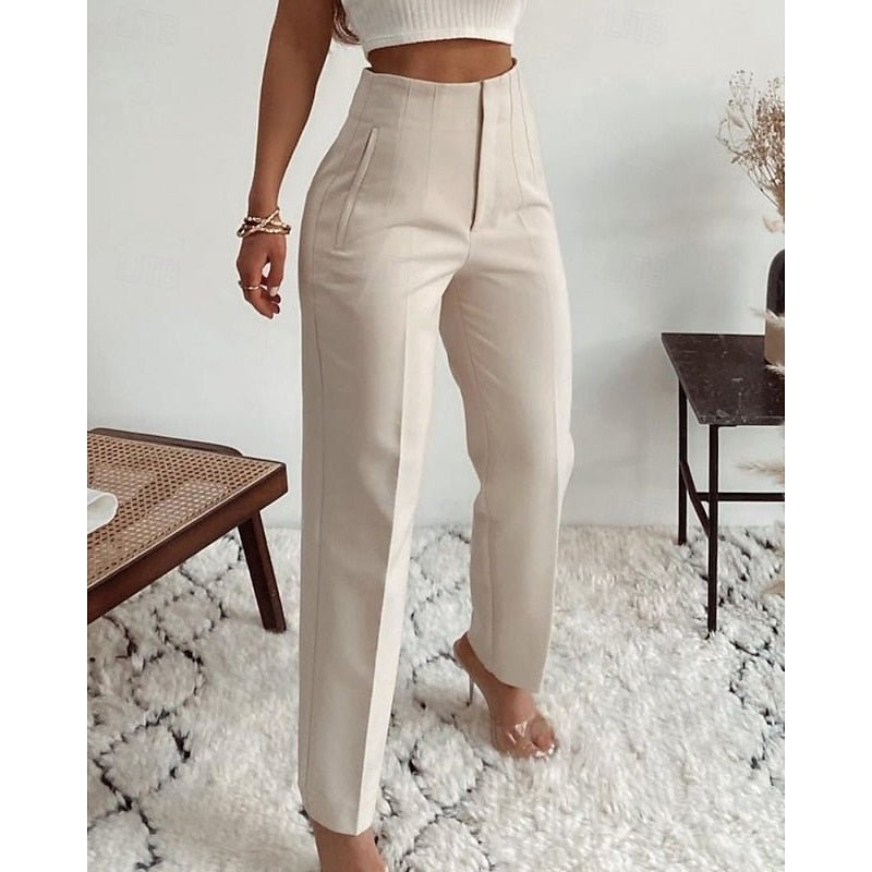 Hose Damen mit hohem Bund | Elegant & Bequem