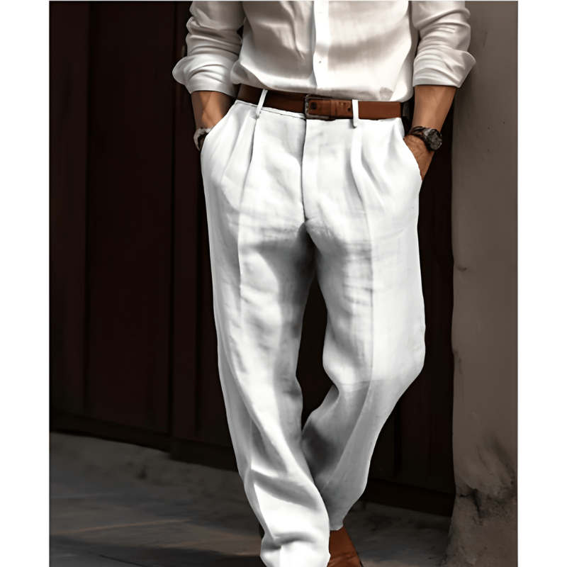Hose Herren Elegant | Gerader Schnitt & Atmungsaktiver Komfort