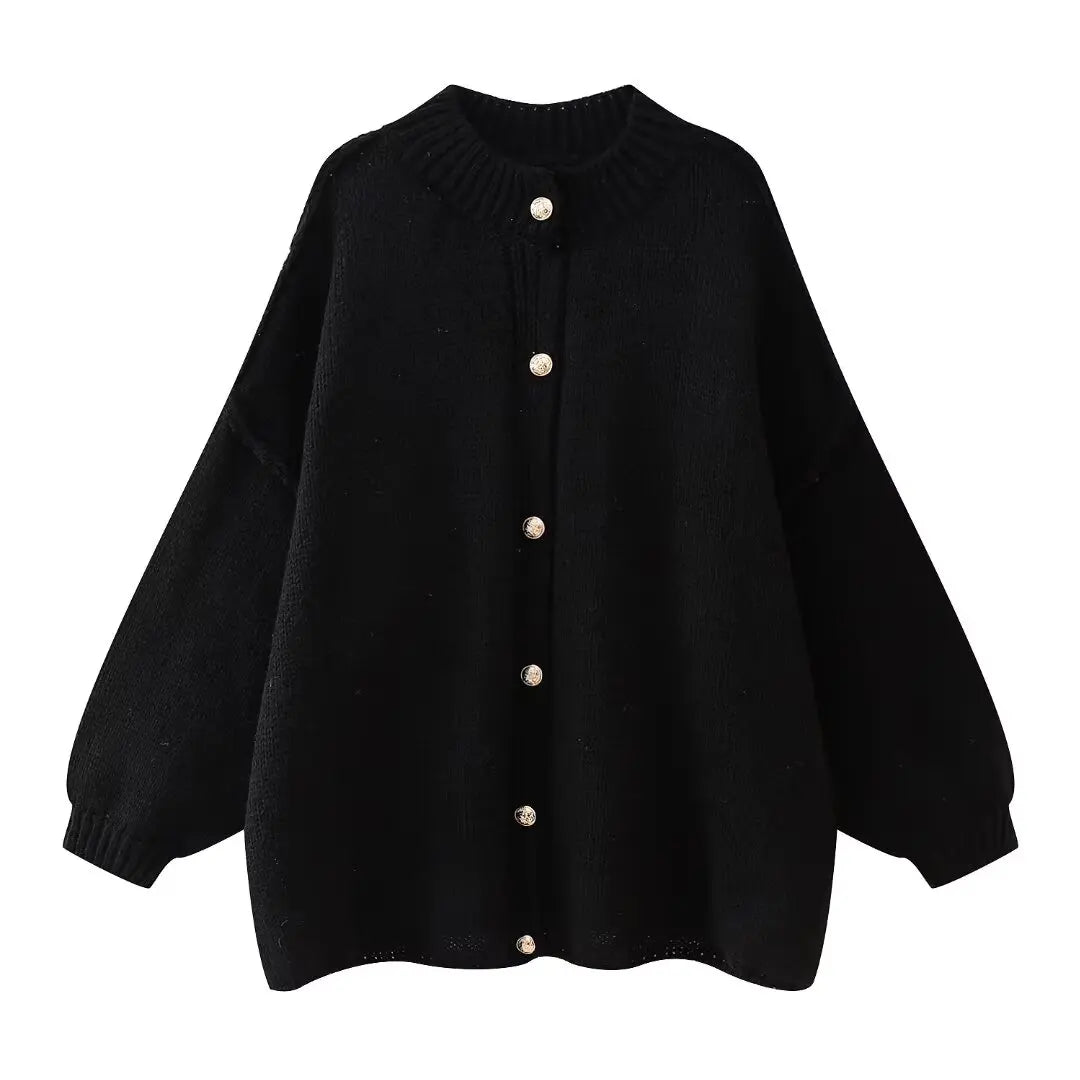 Isabella | Oversized Weste aus Feinstrick