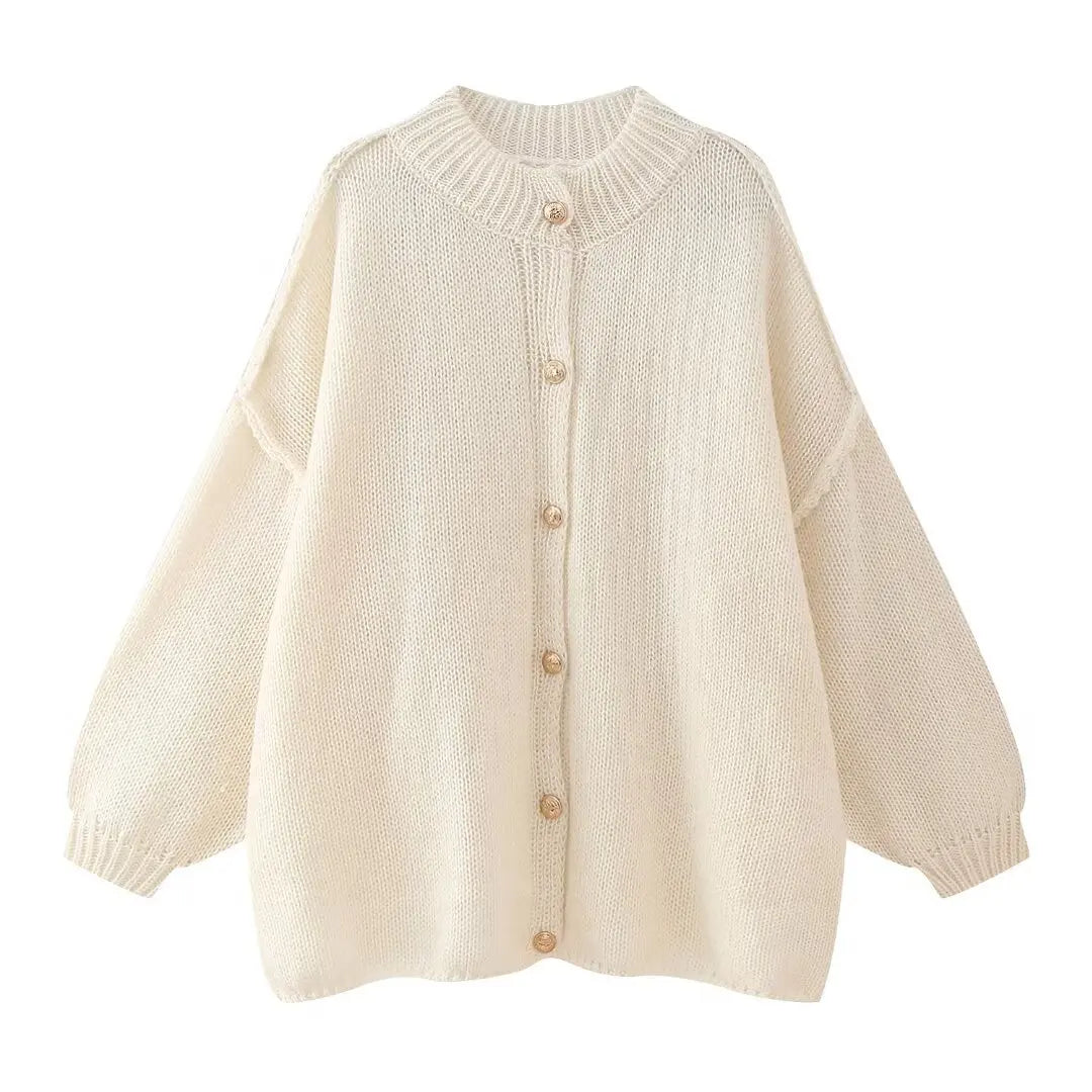 Isabella | Oversized Weste aus Feinstrick