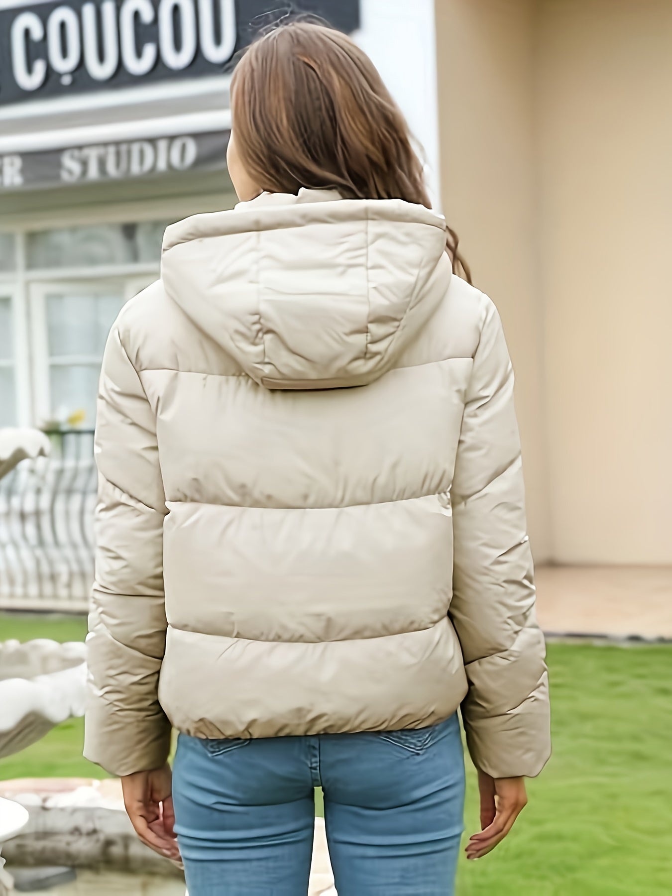 Ivy - Elegante kurze Pufferjacke