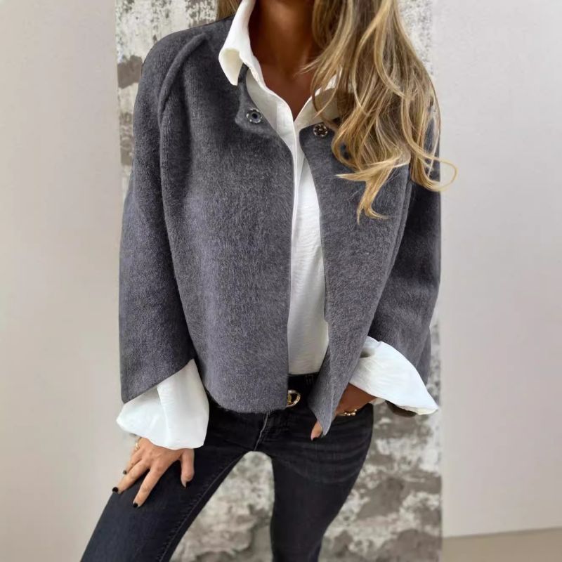 Jacke Damen | Knopfleiste & weite Ärmel