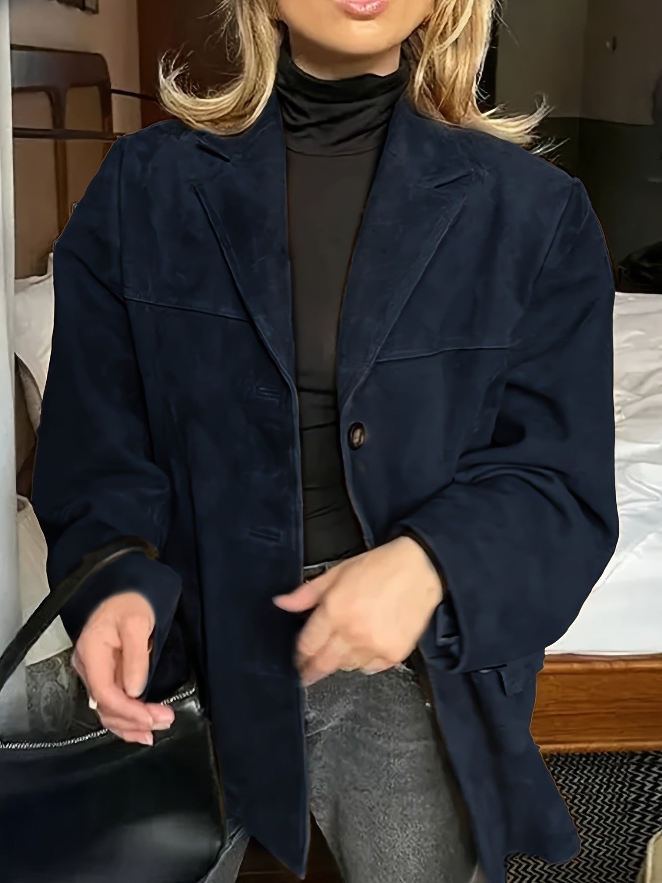 Jacke Damen | Reverskragen & Knopfleiste