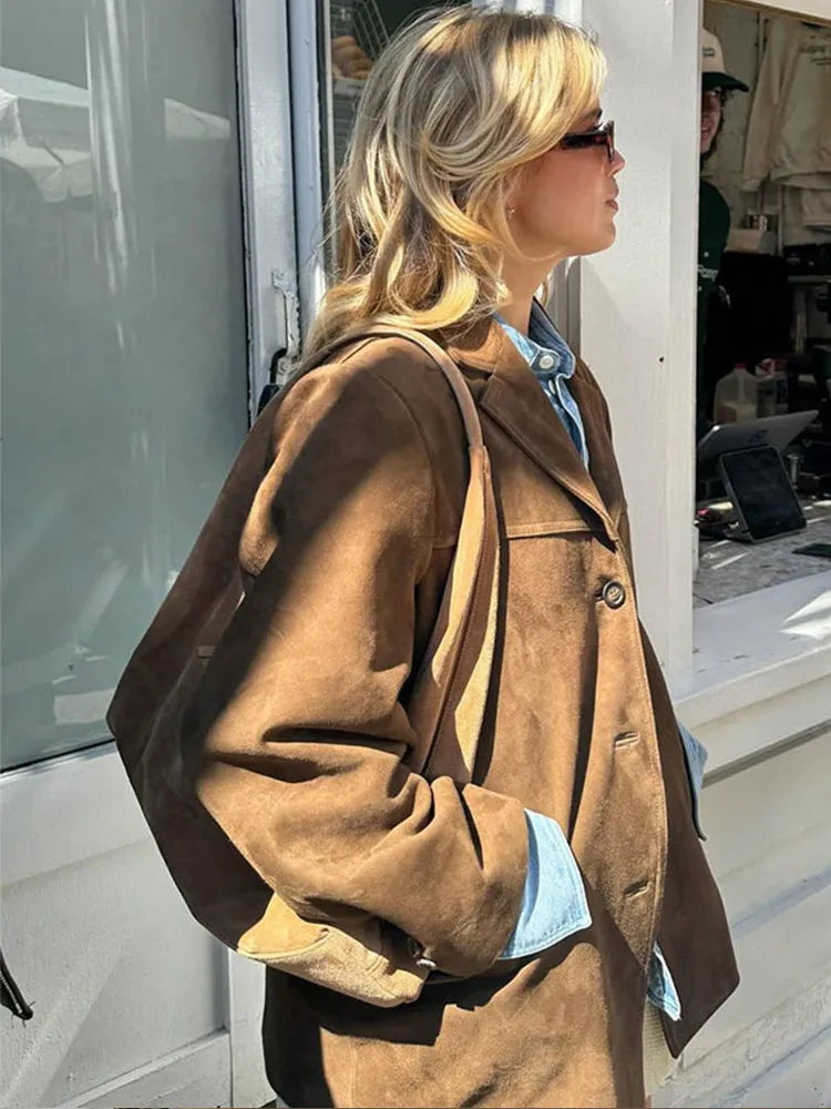 Jacke Damen | Wendeoptik & aufgesetzte Taschen