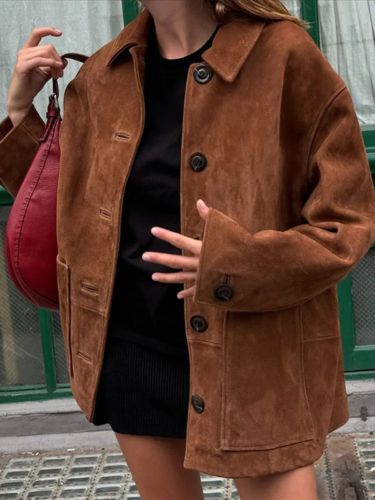 Jacke Damen | Wendeoptik & aufgesetzte Taschen