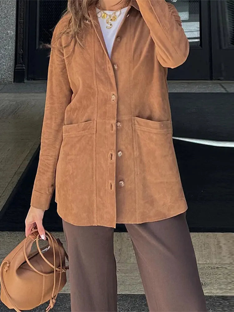 Jacke Damen | Wendeoptik & aufgesetzte Taschen