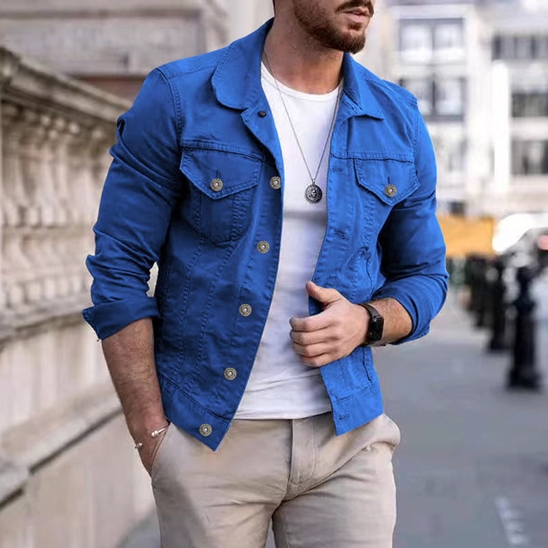 Jacke Herren | Knopfleiste & Umlegekragen