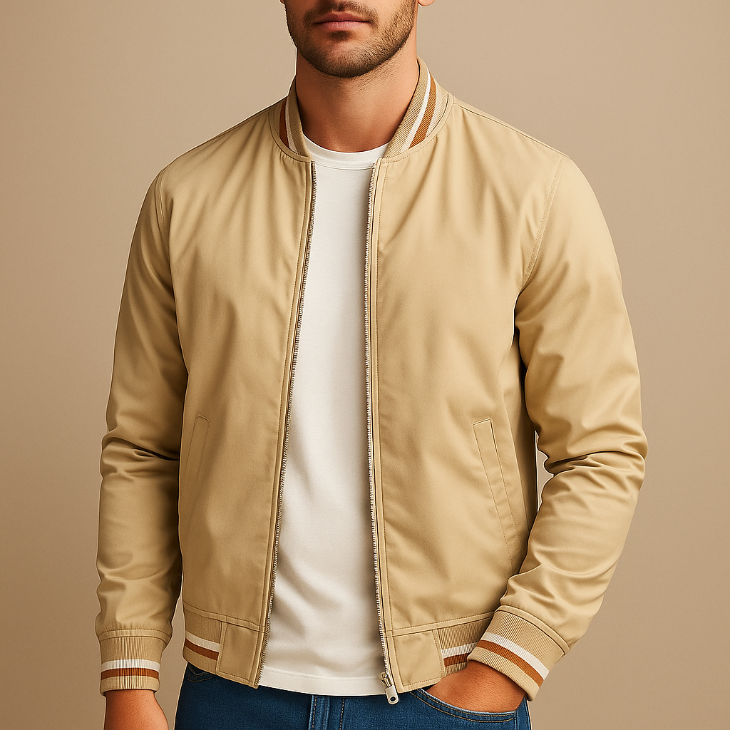 Jacke Herren | Reißverschluss & Windschutz