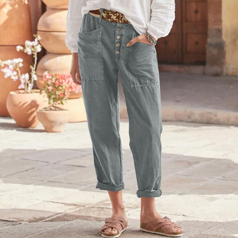 Sommerhose Damen | Entspannter Schnitt & Praktische Taschen