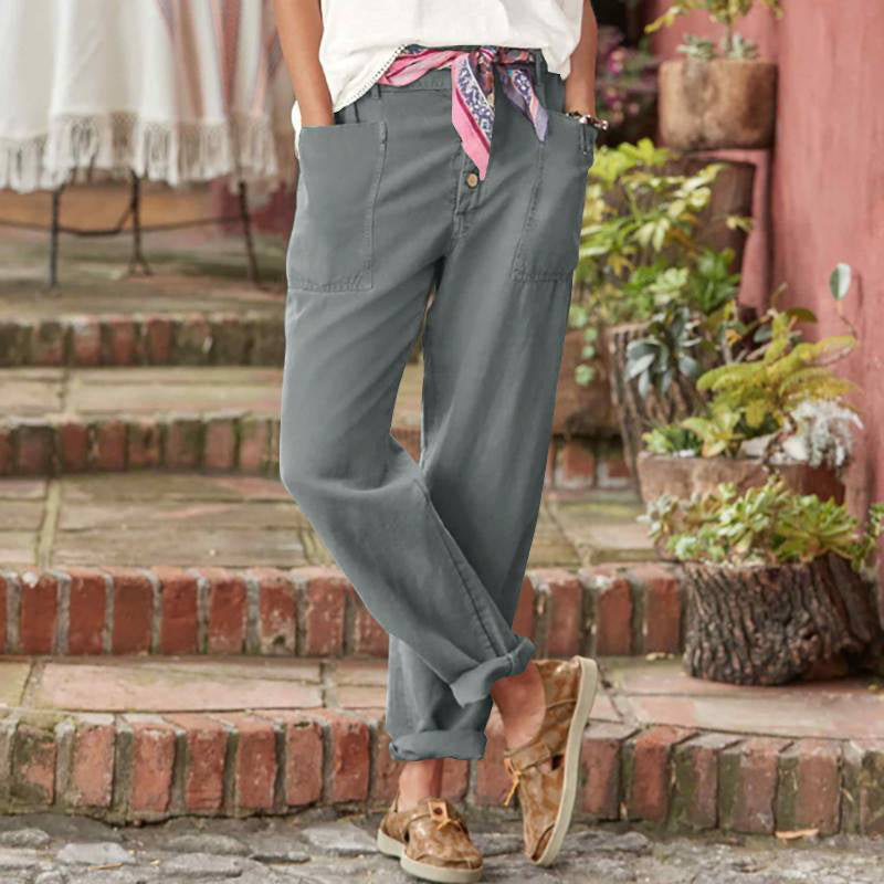 Sommerhose Damen | Entspannter Schnitt & Praktische Taschen