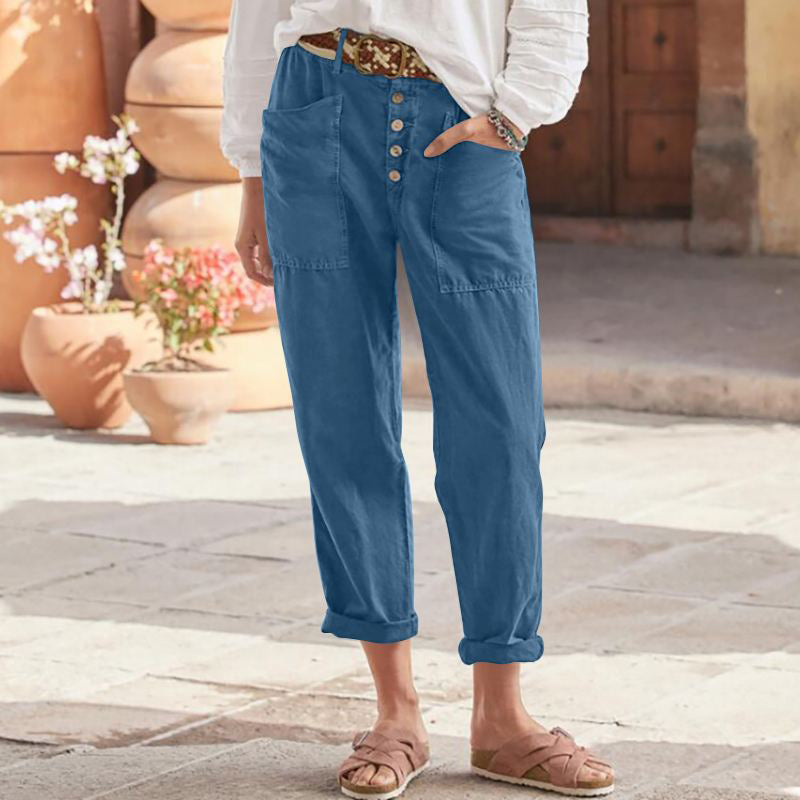 Sommerhose Damen | Entspannter Schnitt & Praktische Taschen