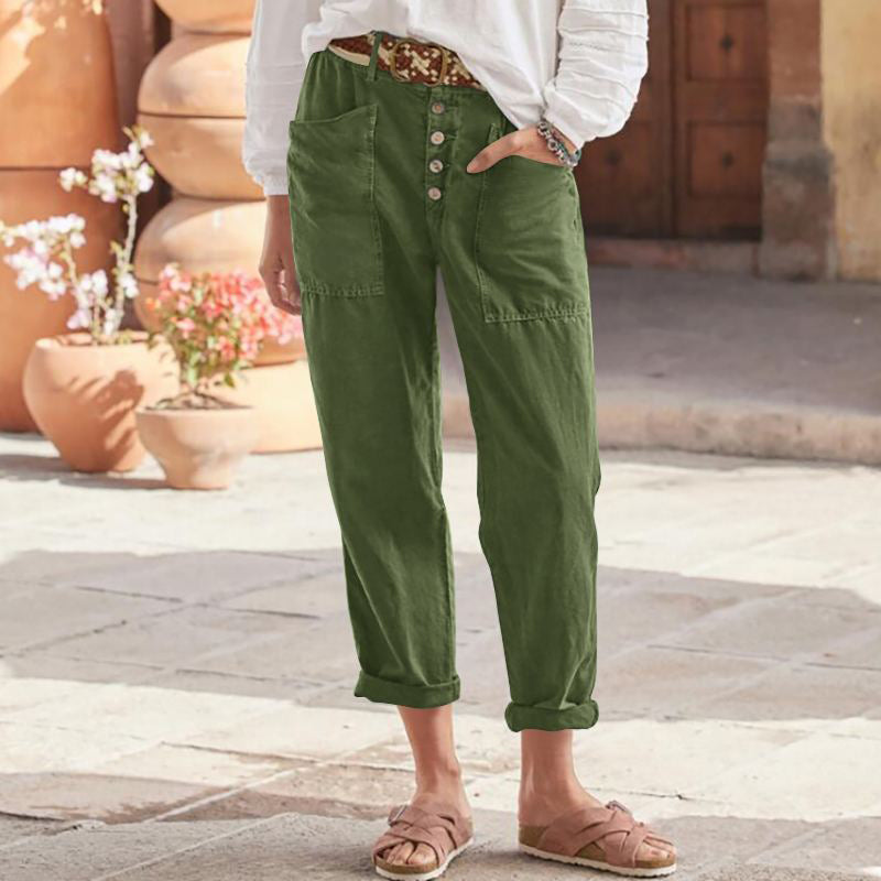 Sommerhose Damen | Entspannter Schnitt & Praktische Taschen