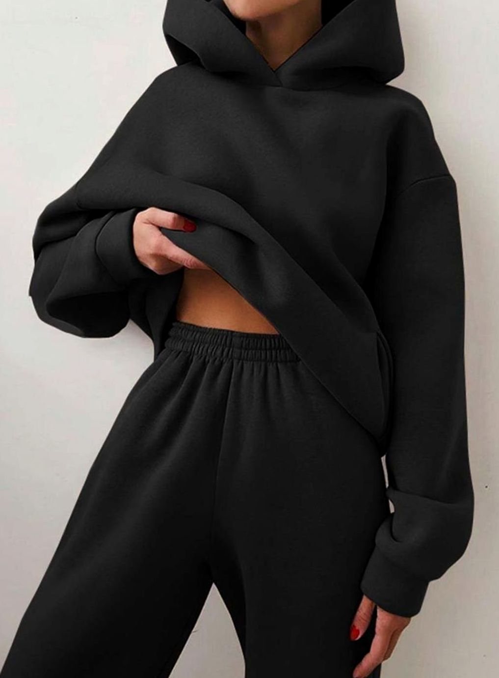 Jogginganzug Damen | Oversized Hoodie & Hose im Set