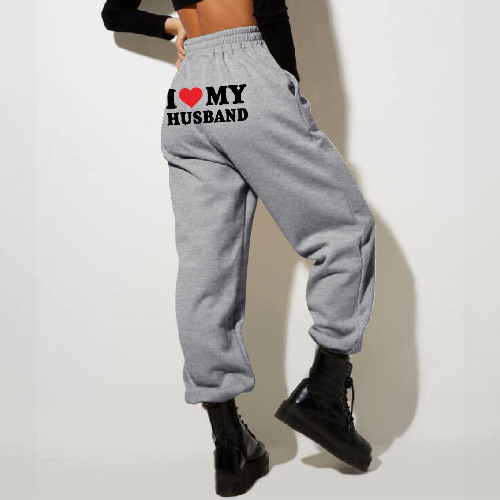 Heidi-Mode ™ | I Love My Boyfriend Jogginghose 4