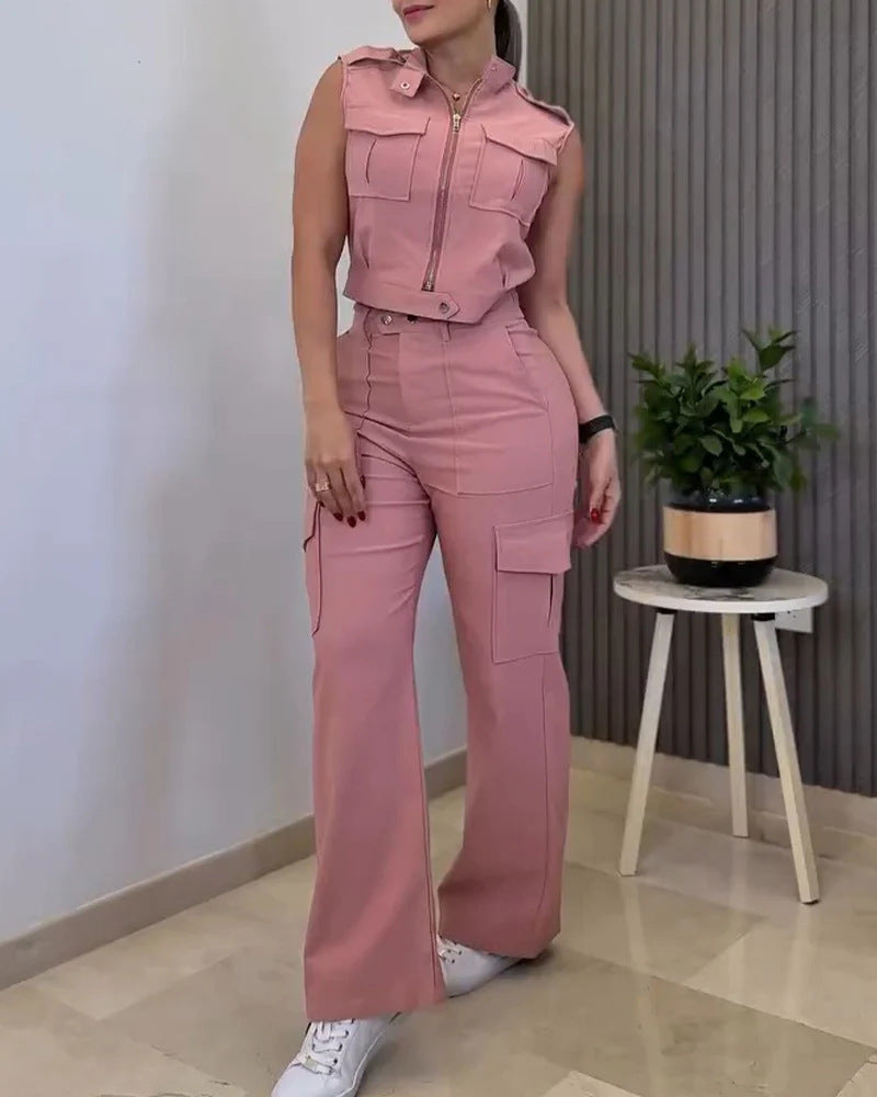 Jumpsuit Damen | Cargo & Weites Bein