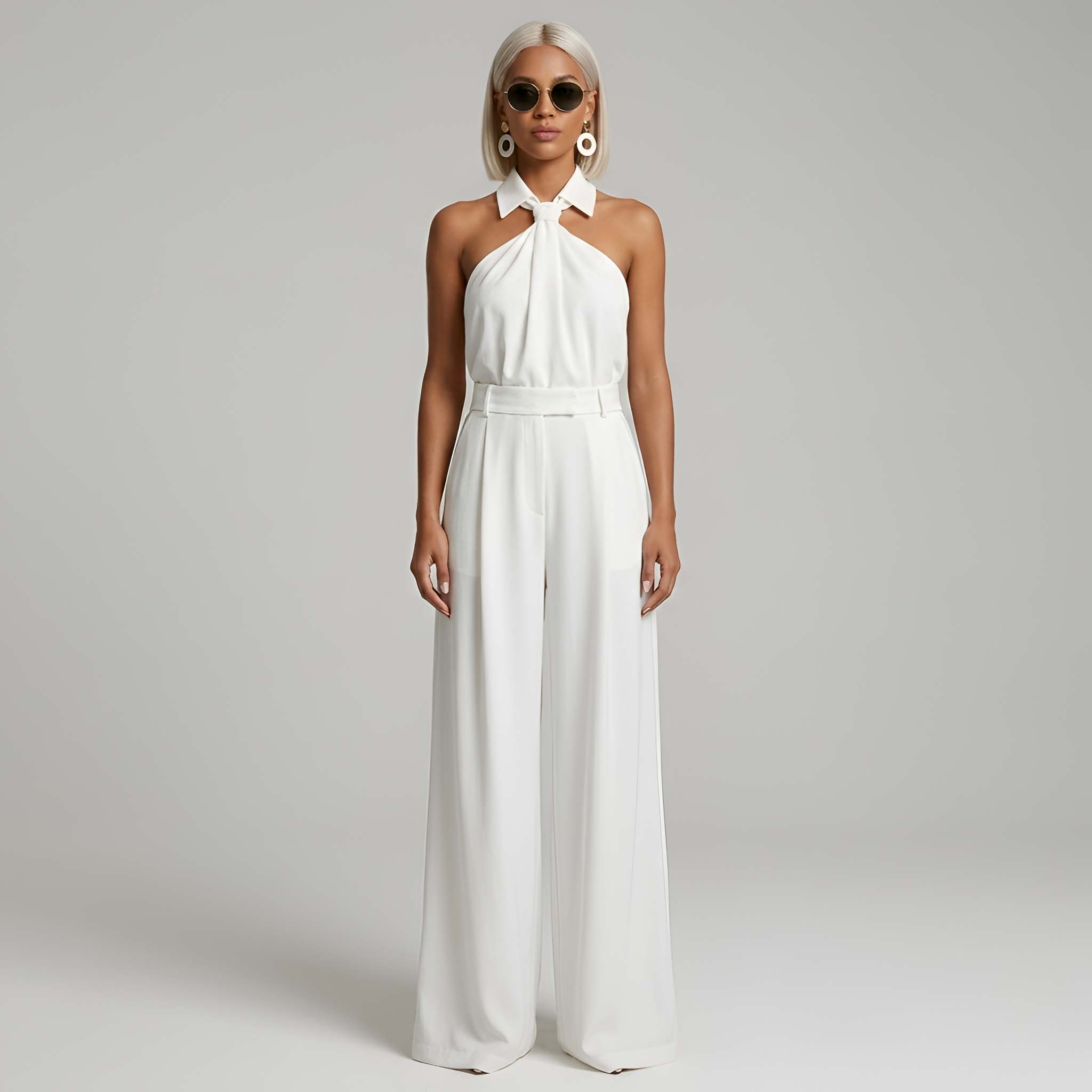 Jumpsuit Damen | Halterneck & Elegant