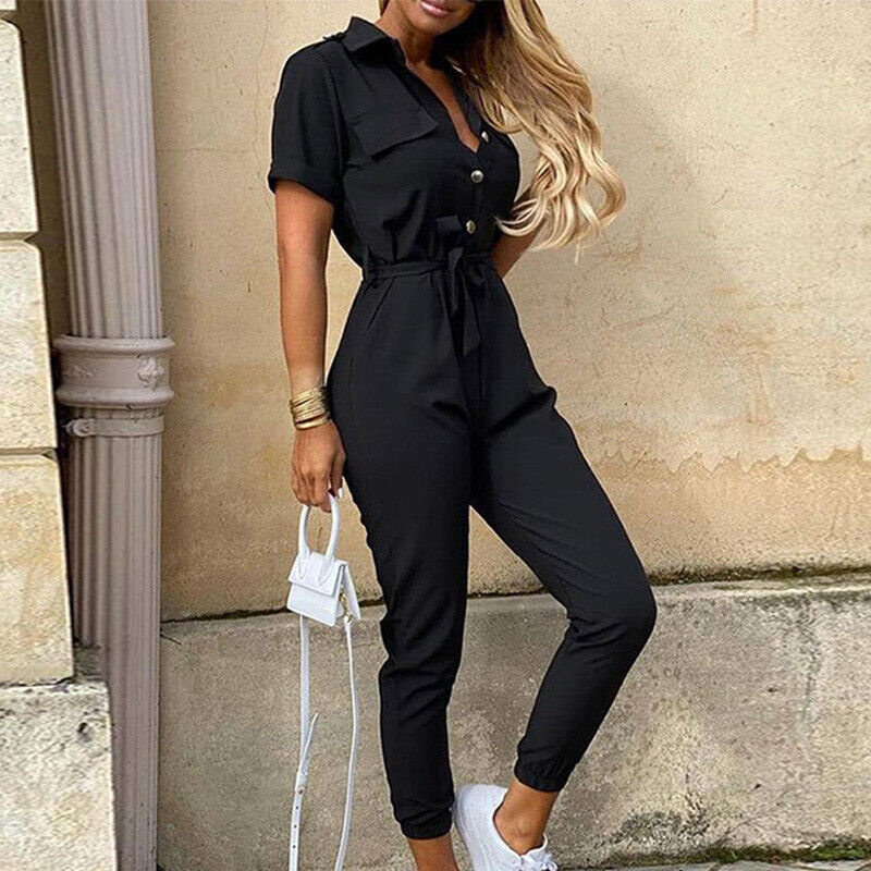 Jumpsuit Damen | Streifen & Figurbetont