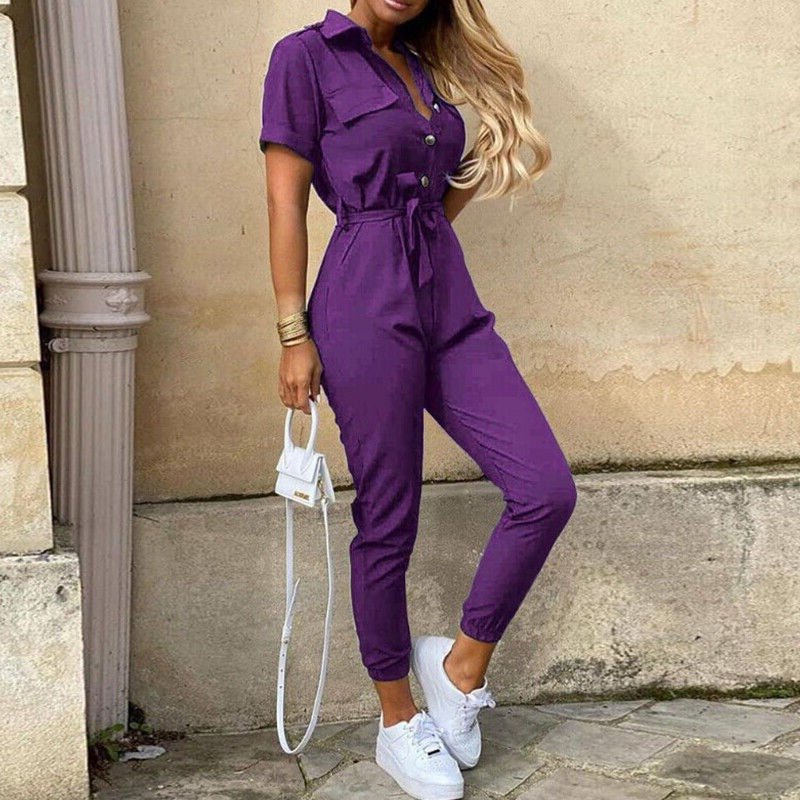 Jumpsuit Damen | Streifen & Figurbetont
