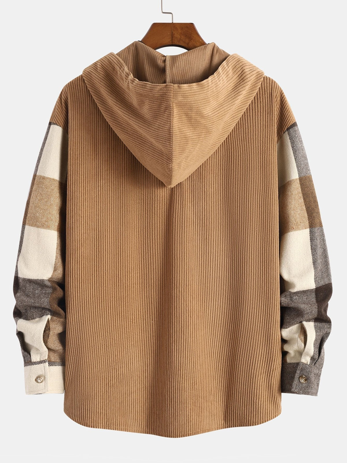 Kapuzen-Set Herren | Patchwork & Flanell-Karo