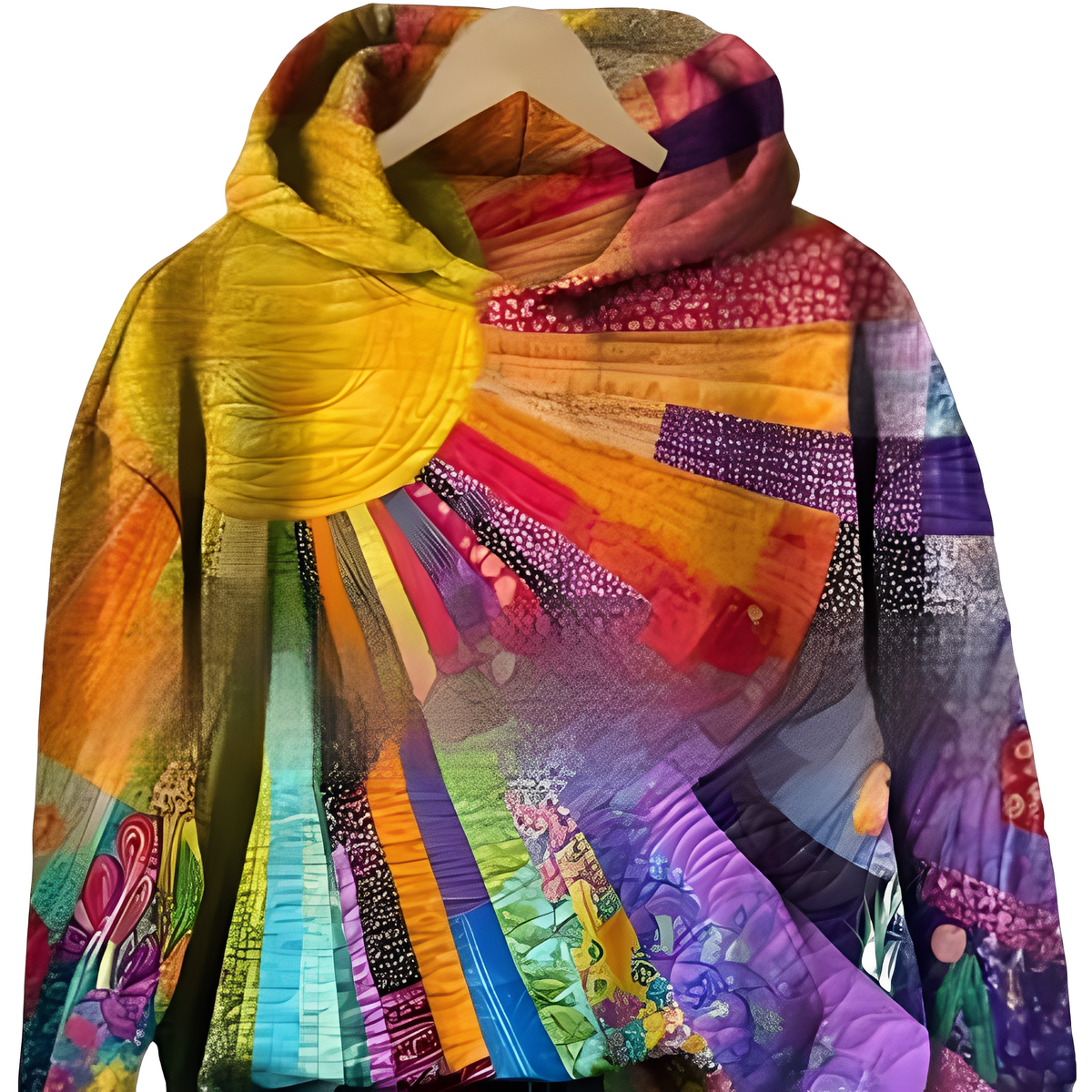 Kapuzenjacke Damen | Auffälliges Design & Kuschelig Warm