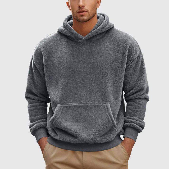 Walford - Gemütliche, warme Fleece-Kapuzenjacke für Herren 0