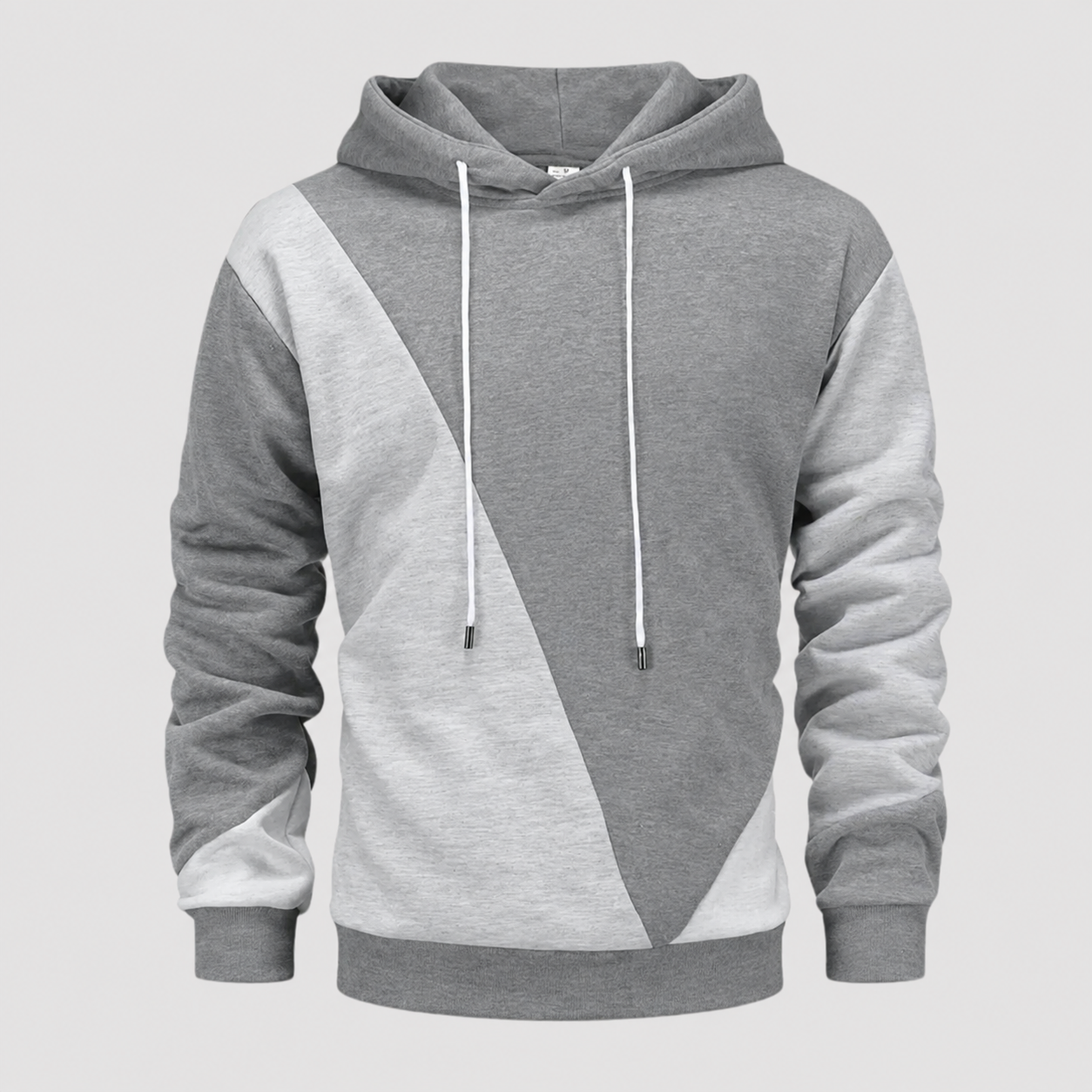 Kapuzenpullover Herren | Colourblock & Kordelzug