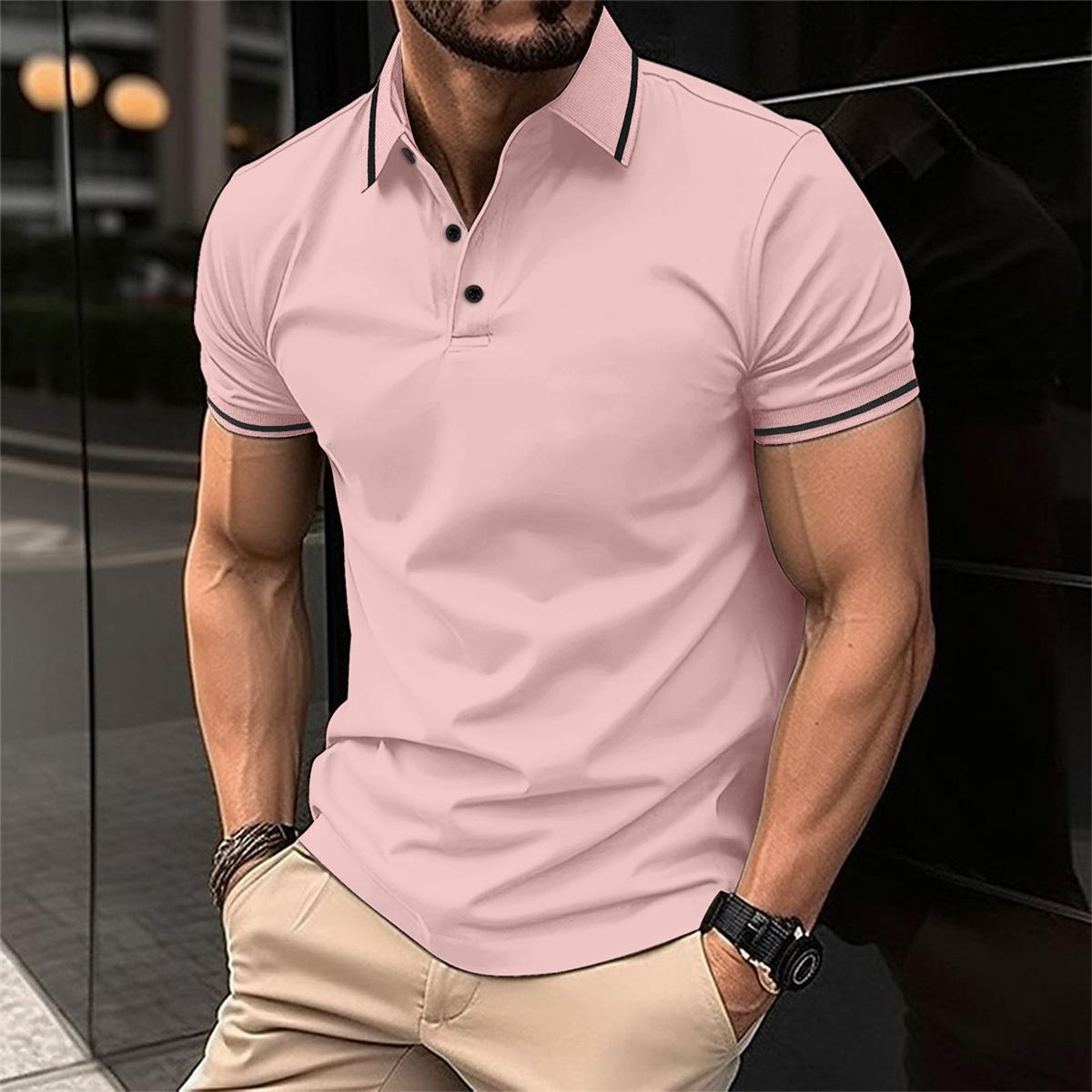 Klassisches Herren-Poloshirt mit kurzen Ärmeln – atmungsaktiv und bequem 6