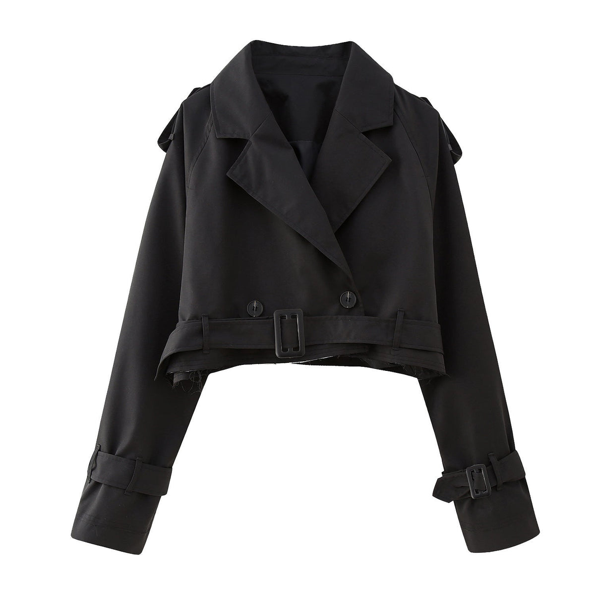 Kurzer Trenchcoat Damen | Cropped & Wandelbar