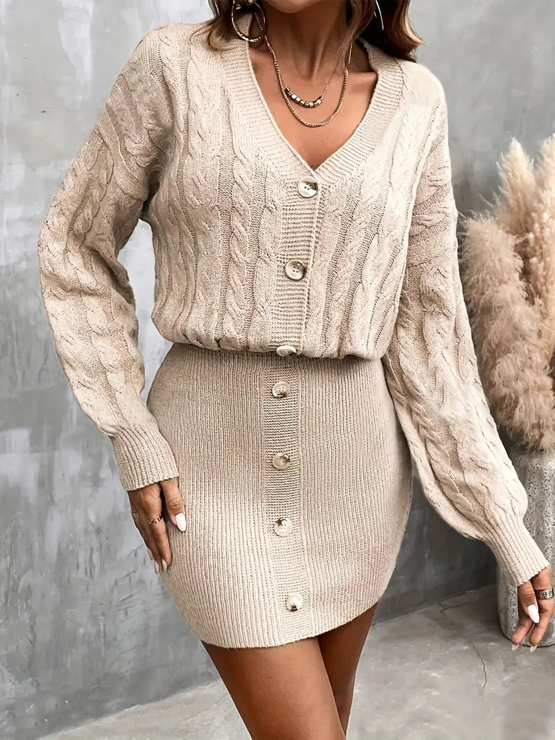Kuscheliges Strickkleid