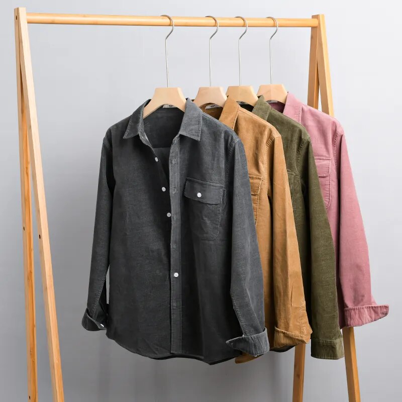 Langarm-Denim Overshirt: Weicher, vielseitiger Herren-Shirt 5