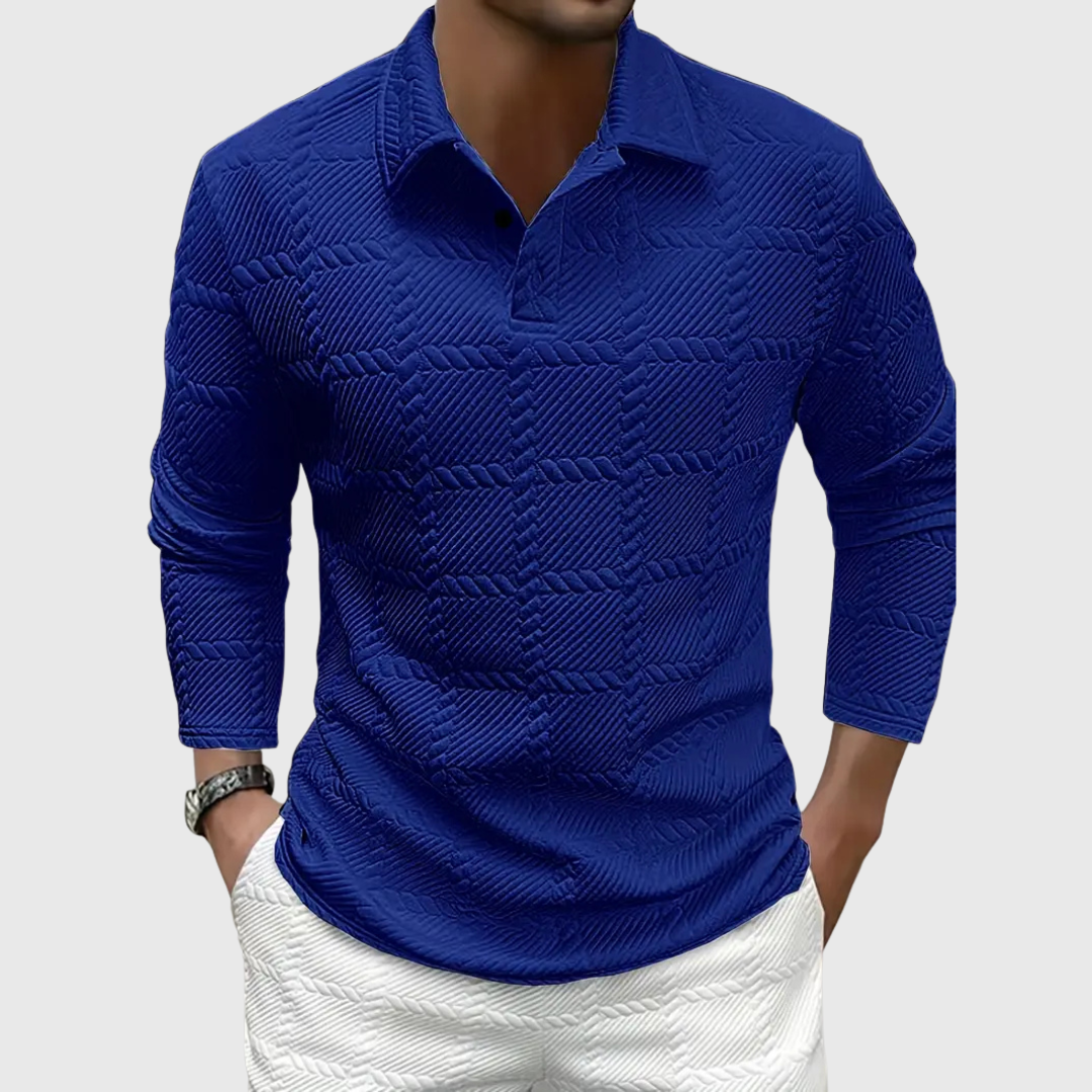 Langarm Poloshirt Herren | Elegant & Vielseitig