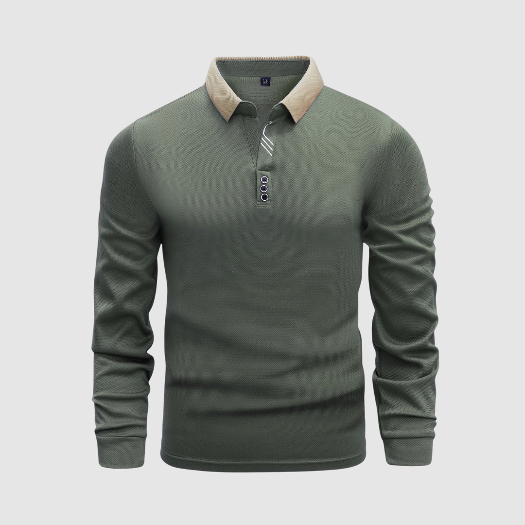 Langarm Poloshirt Herren | Klassisch & Kombinierbar